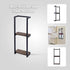 Stylish Bathroom Towel Storage Rack with Wooden Shelves