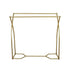 Commercial Clothing Garment Rack Retail Shop in Gold