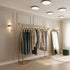 Commercial Clothing Garment Rack Retail Shop in Gold