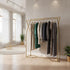 Commercial Clothing Garment Rack Retail Shop in Gold