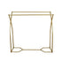 Commercial Clothing Garment Rack Retail Shop in Gold