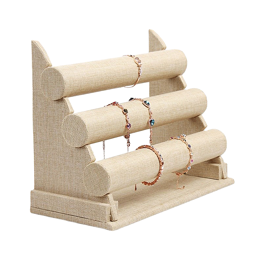 3-Tier Triple Bar Jewellery Display Rack