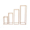 Rose Gold Metal Flower Stand