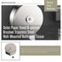 Toilet Paper Towel Dispenser Brushed Stainless Steel Wall-Mounted Bathroom Tissue