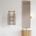 Wall Towel Rack for Rolled Towels Bathroom Storage