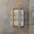 Wall Towel Rack for Rolled Towels Bathroom Storage