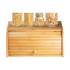 Bamboo Bread Box Kitchen Storage