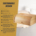 Bamboo Bread Box Kitchen Storage