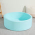 Round Ball Pit Playpen Enclosure – Safe Blue Play Area for Babies and Toddlers, Indoor or Outdoor