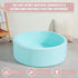 Round Ball Pit Playpen Enclosure – Safe Blue Play Area for Babies and Toddlers, Indoor or Outdoor