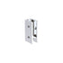 100x200cm Glass Shower Screen with Chrome Wall & Floor U Brackets