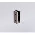 120x210cm Glass Shower Screen with Gunmetal Wall & Floor U Brackets