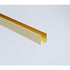 90x210cm Glass Shower Screen with Gold Wall Channel