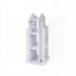 Rotating Bookcase Bookshelf Kid's Book Organiser Rack Wooden Castle Display Shelf