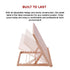 A2 Art & Craft Easel Table Wooden Drawing Board Artist Adjustable WorkStation