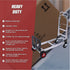 Hand Truck 2 in 1 Folding Dolly Cart 180kg Capacity Heavy Duty Aluminium
