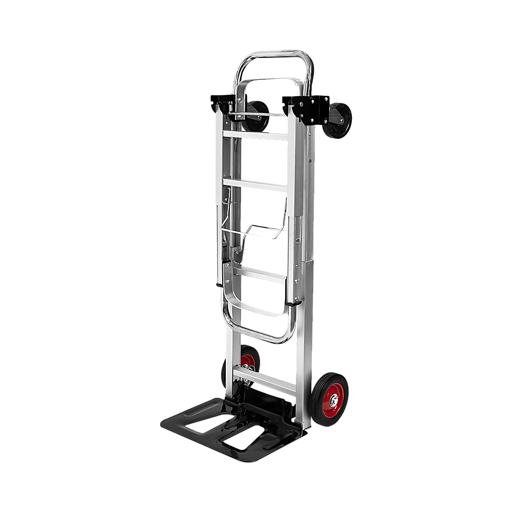 Hand Truck 2 in 1 Folding Dolly Cart 180kg Capacity Heavy Duty Aluminium