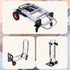 Hand Truck 2 in 1 Folding Dolly Cart 180kg Capacity Heavy Duty Aluminium