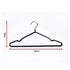 100x Metal Clothes Hangers Non Anti Slip Rubber Coated Wire Suit Coat Hanger