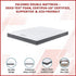 Palermo Queen Size Pocket Spring Mattress - OEKO-TEX & CertiPUR-US Certified