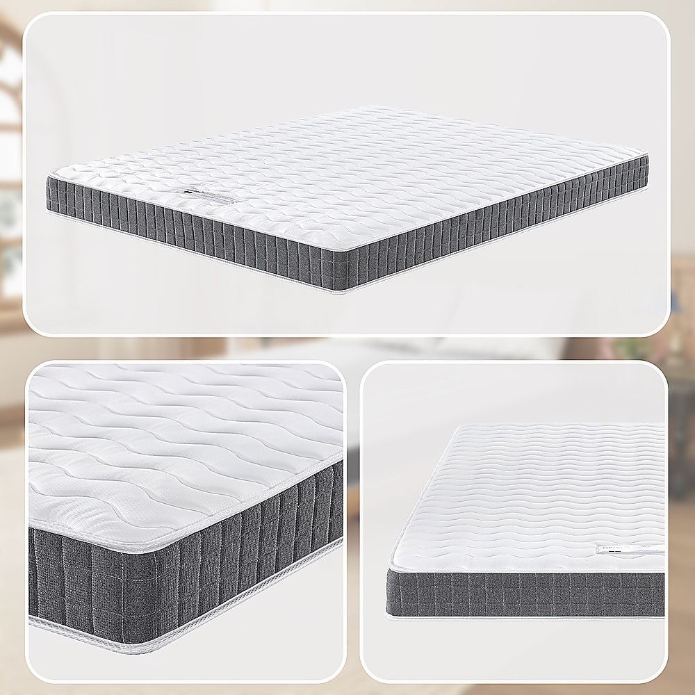 Palermo Queen Size Pocket Spring Mattress - OEKO-TEX & CertiPUR-US Certified