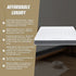 Palermo Queen Size Pocket Spring Mattress - OEKO-TEX & CertiPUR-US Certified