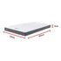 Palermo Queen Size Pocket Spring Mattress - OEKO-TEX & CertiPUR-US Certified