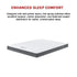 PALERMO Queen Memory Foam Mattress - OEKO-TEX® & CertiPUR-US® Certified