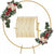 250cm Round Balloon Arch Frame Stand Gold