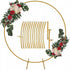 250cm Round Balloon Arch Frame Stand Gold