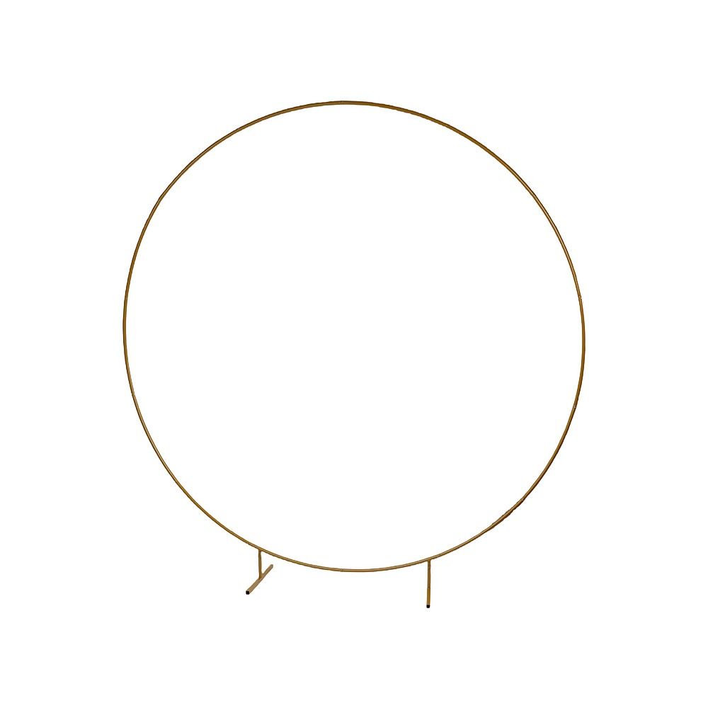 250cm Round Balloon Arch Frame Stand Gold