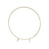 250cm Round Balloon Arch Frame Stand Gold