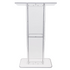 120cm Acrylic Podium Stand Transparent