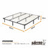 Metal Bed Frame for King Mattress – Black Powder-Coated Steel Base
