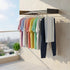 Collapsible Laundry Drying Rack – Wall Mounted Clothes Airer for Indoor or Outdoor