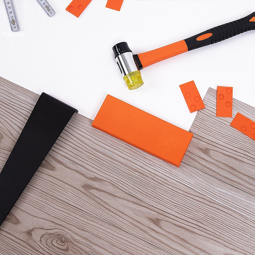 48Pc Laminate Wood Flooring Installation Kit Tapping Block Rubber Mallet