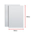 MIRROR Acrylic Sheet Perspex Sheet Panel 2pc/set 900mm x 600mm x 3mm