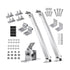 Adjustable Solar Panel Tilt Mount Brackets Kit – Roof, Ground & Boat Mounting System for Secure Installation