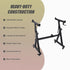 Z-Style Keyboard Stand – Heavy Duty Adjustable Piano Stand for Digital Keyboards & Portable Use