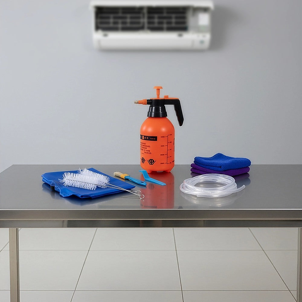 Air Conditioner Cleaning Cover Bag Kit – Leakproof Waterproof Dust Protection for Split Systems