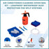 Air Conditioner Cleaning Cover Bag Kit – Leakproof Waterproof Dust Protection for Split Systems