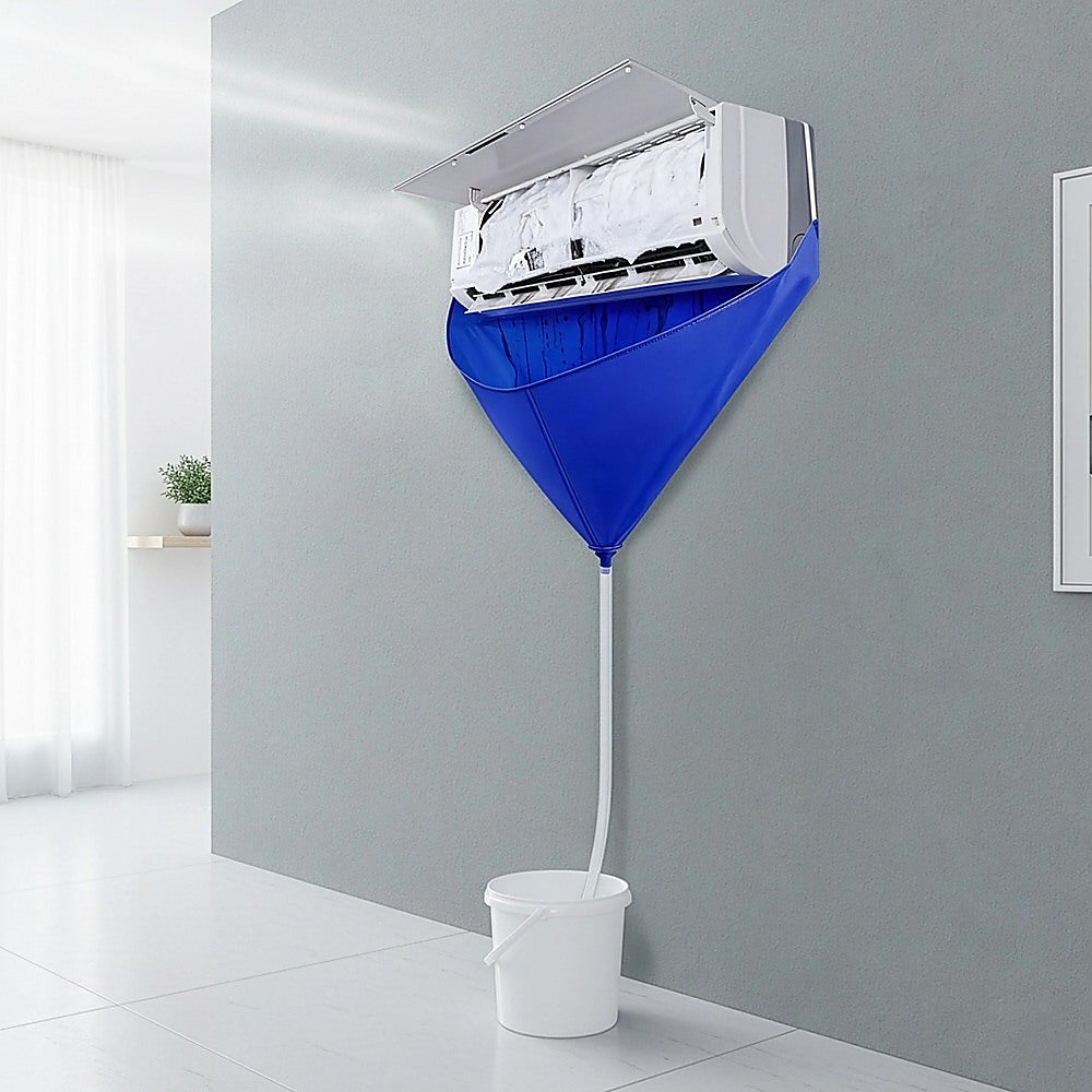 Air Conditioner Cleaning Cover Bag Kit – Leakproof Waterproof Dust Protection for Split Systems