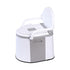 19L Camping Portable Toilet – Outdoor & Indoor Travel Commode Potty with Built-In Tissue Box
