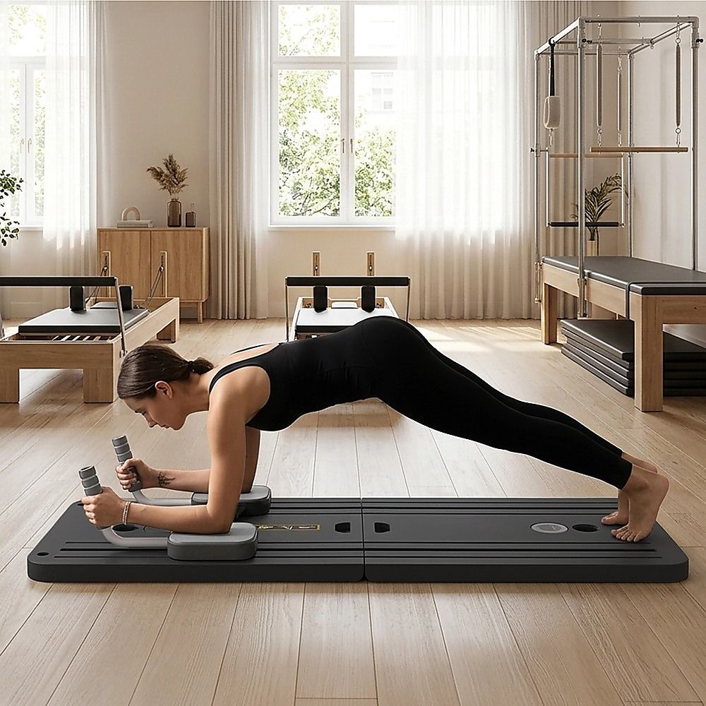 Abdominal Exercise Board – Pilates Reformer Elbow Support Pad for Core and Strength Training