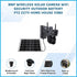 9MP Wireless Solar Camera WIFI Security Outdoor Battery PTZ CCTV Home House V380