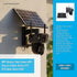 9MP Wireless Solar Camera WIFI Security Outdoor Battery PTZ CCTV Home House V380