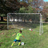 3.6m x 1.8m Portable Soccer Goal Net Steel Post Frame Backyard Football Training Set