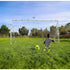 3.6m x 1.8m Portable Soccer Goal Net Steel Post Frame Backyard Football Training Set