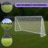 3.6m x 1.8m Portable Soccer Goal Net Steel Post Frame Backyard Football Training Set