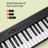 Folding Digital Piano 88 Key Velocity-Sensitive + Carry Case Pedal